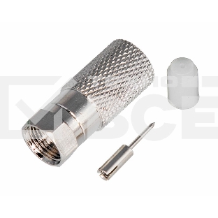 Коннектор Rexant (05-4007) РАЗЪЕМ  F-разъем RG-11  (с пином) 