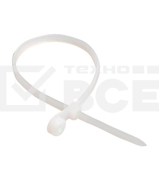 Хомут Iek UHH40-5-200-100 с отверстием для крепления ХОК3,5х200 (100шт/упак) ИЭК