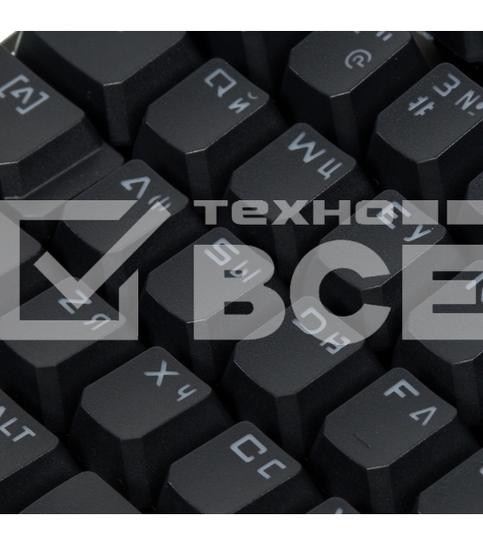 Клавиатура A4 B975 механическая черный USB Gamer LED (подставка для запястий)