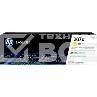 Картридж лазерный HP 207X лазерный желтый (2450 стр)