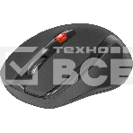 Мышь беспроводная Defender Ultra MM-315 черный, 1600 dpi, радиоканал, USB, кнопки - 6, фото2