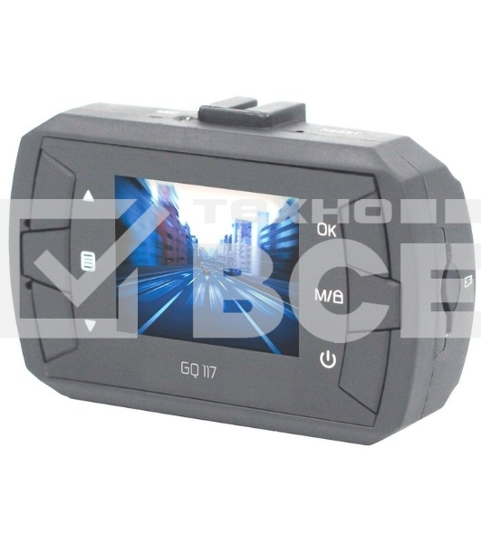 Видеорегистратор ACV GQ117 черный 2Mpix 1080x1920 1080p 120гр. Novatek 96220