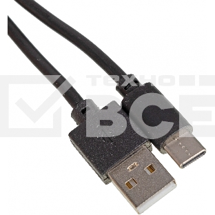 Кабель USB (m)-USB Type-C (m) 2м черный
