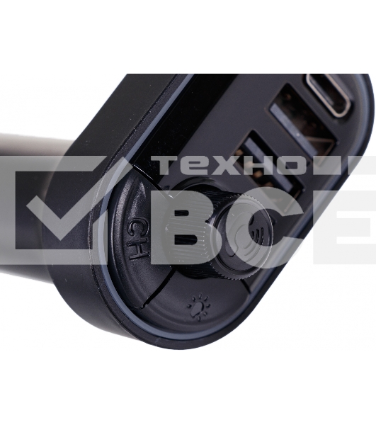 Автомобильный FM-модулятор ACV FMT-128B черный MicroSD BT USB (38762)
