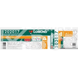 Бумага Lomond 1202017 841мм-45м/80г/м2/белый матовое для струйной печати втулка:50.8мм (2