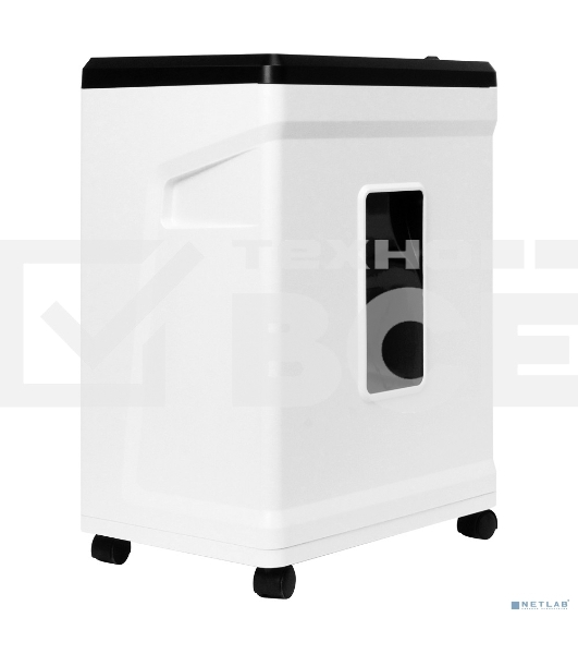 Шредер ГЕЛЕОС УМ26-2, (DIN P-2), полоса 3,9мм, 17-21 лист (70г/м2), CD/пл.карты/скрепки/скобы, 26 литров