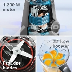 Блендер стационарный Bosch VitaPower Serie 4 MMB6176B 1200Вт черный, фото9