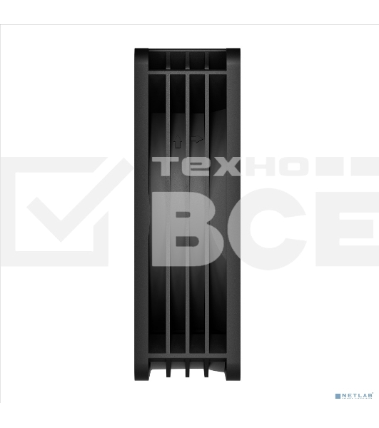 Вентилятор для корпуса Arctic S12038-4K черный, 120 мм, 4000 об/мин, 4 pin
