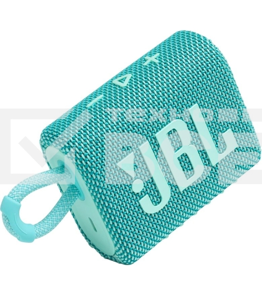 Портативная акустика JBL GO 3, бирюзовый