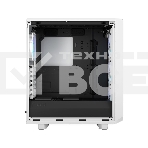 Корпус ПК без блока питания Fractal Design Meshify 2 Compact RGB TG Light Tint, Midi-Tower, 4x120mm RGB, 2xUSB-A 3.2 + 1xUSB 3.2 Type-C ATX, mATX, mITX White, фото5