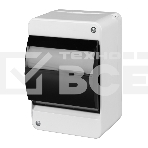 Корпус пластиковый Rexant с крышкой КМПн 2/4 IP30 на 2-4 модуля белый, фото 1