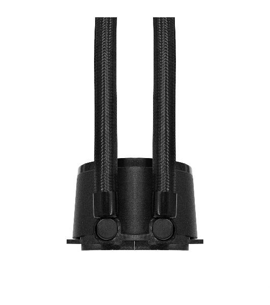 Система жидкостного охлаждения ExeGate BlackWater-240V3.PWM.ARGb черный, 120 мм, алюминий/медь, 1800 об/мин, 37 дБ, 4 pin, 150 Вт