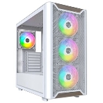 Компьютерный корпус Montech XR Wood белый без БП ATX 3x120мм 2xUSB3.0 audio bott PSU, фото8