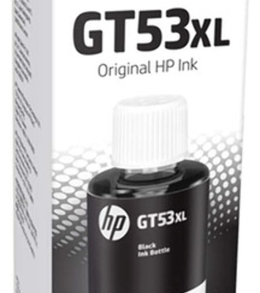 Емкость с чернилами HP GT53XL для GT 5810/5820/Ink Tank 115/315/319/419/415/Smart Tank 515/615, черный (135 ml), 6000 стр.