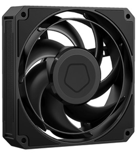 Вентилятор для корпуса ID-Cooling AT-120-K 120х120x15 черный 4-pin 36.5дБ Ret