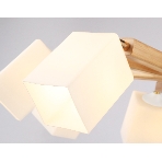 Светильник Ambrella light TR9522/8 WH/GD/FR белый/золото/белый матовый E27*8 max 40W D790*260, фото5