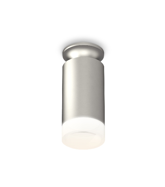 Светильник Ambrella Light XS6324081 SSL/MCH/FR серебро песок/хром матовый/белый матовый MR16 GU5.3 (N6904, C6324, N6248)