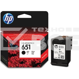 Картридж струйный HP 651 C2P10AE черный для HP DJ IA5575e (600стр.)
