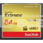 Флеш карта CF 64Gb SanDisk Extreme 120Mb/s, фото3