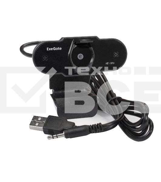 Веб-камера ExeGate EX287386RUS BlackView C525 HD Tripod (матрица 1/3
