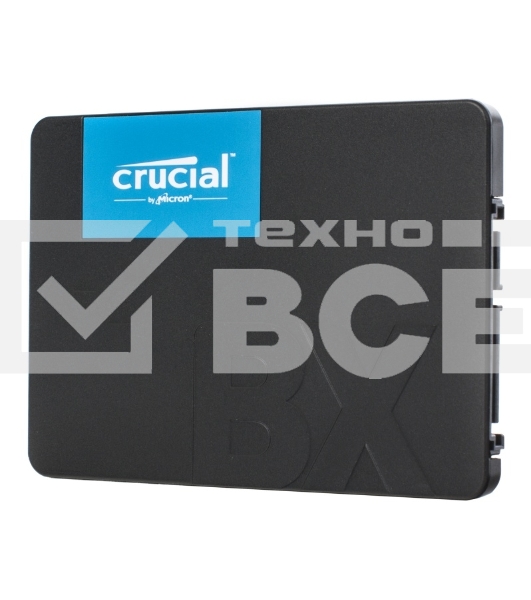 Накопитель SSD Crucial BX500, 1Tb, SATA III, 2.5