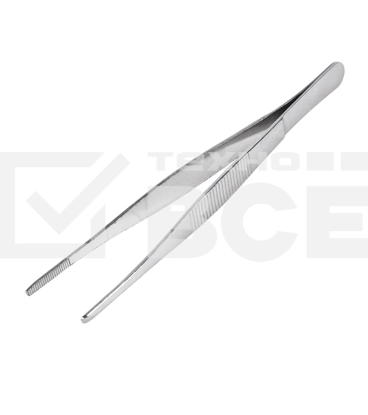 Пинцет прямой Rexant рифленый 160 мм (блистер)