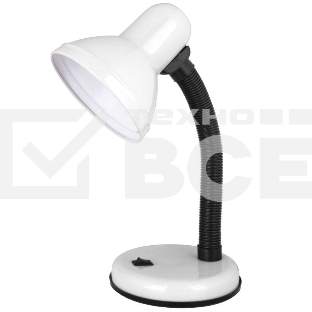 Светильник UF-301P С01 настол. 230В 60Вт бел. Ultraflash 12367