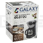 Кофеварка капельная Galaxy Line GL 0700 черный, исп. кофе - молотый, 0,75 л, 700 Вт., фото3