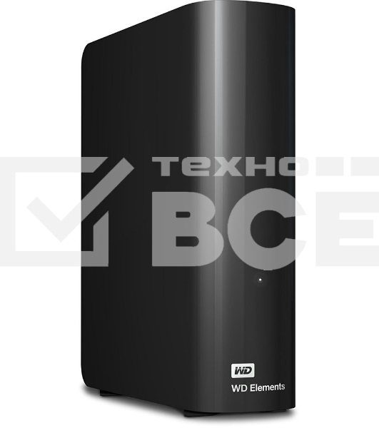 Внешний жёсткий диск WD Elements Desktop WDBWLG0060HBK-EESN 6ТБ 3,5