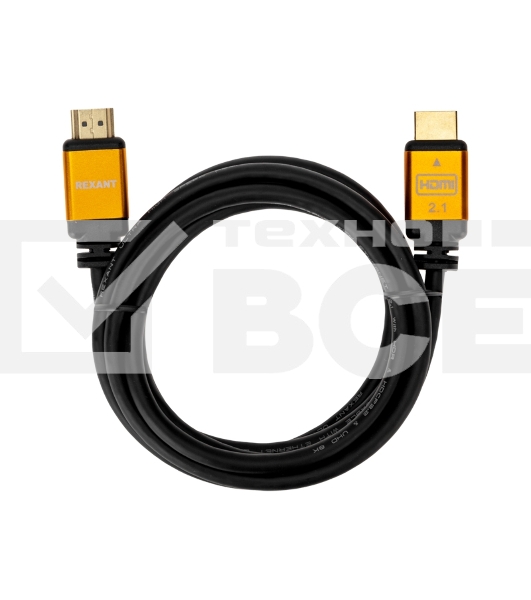 Кабель REXANT HDMI - HDMI 2.1 длина 3 метра GOLD