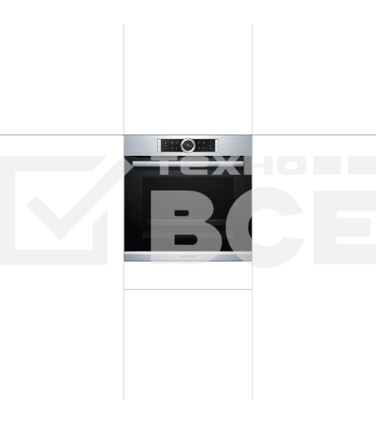 Встраиваемый духовой шкаф Bosch HBG635BS1