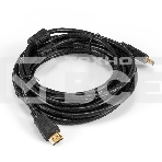 Кабель HDMI ExeGate EX-CC-HDMI-5.0F (19M /19M, 5м, v1.4b, ферритовые кольца, позолоченные контакты), фото2