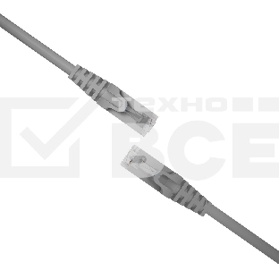 Патч-корд NTSS NTSS-PC-FTP-RJ45-5e-5.0-LSZH-GY NTSS-PC-FTP-RJ45-5E-5.0-LSZH FTP RJ-45 вил.-вилка RJ-45 кат.5E 5м серый LSZH (уп.:1шт) 26AWG