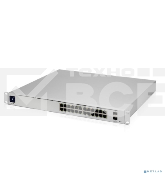 Коммутатор 24PORT 1000M 2SFP POE USW-PRO-24-POE UBIQUITI