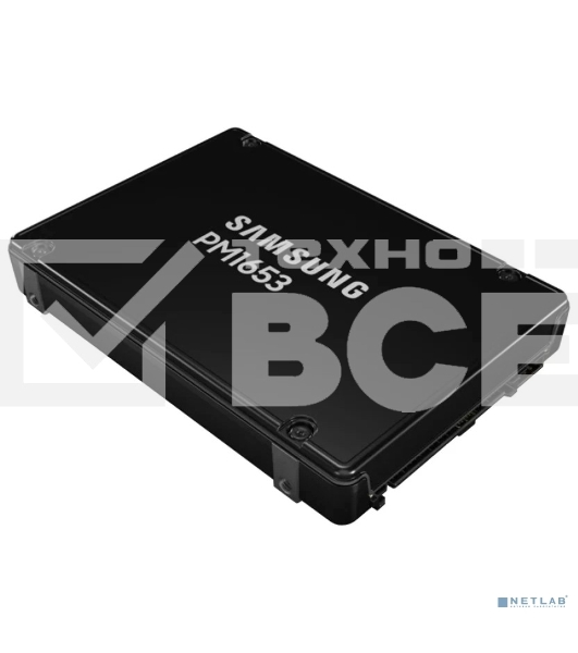 Накопитель SSD Samsung PM1653, 7.68Tb, SAS 4.0, 2.5