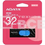 Флеш диск ADATA 32GB AUV320-32G-RBKBL BL\BLUE, фото8