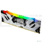 Оперативная память Kingston Fury Renegade, DDR5, 16GB (1x16GB), 7600MHz, CL38, DIMM, с радиатором, RGB, серебристый, фото10
