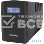 Источник бесперебойного питания Импульс Юниор Смарт 1200,черный 1200/720 ВА/Вт, LED, USB, RJ11/RJ45, SCHUKOx4 JS12217, фото 1