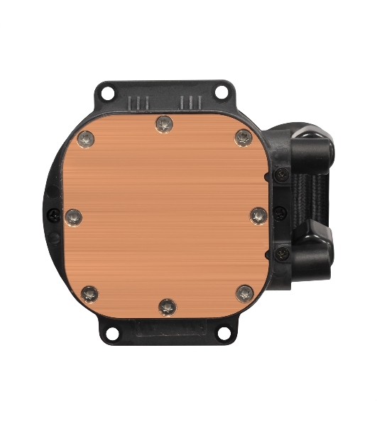 Система жидкостного охлаждения ExeGate BlackWater-240V3.PWM.ARGb черный, 120 мм, алюминий/медь, 1800 об/мин, 37 дБ, 4 pin, 150 Вт