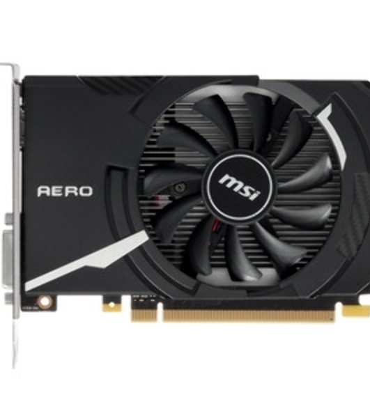 Видеокарта MSI GT 1030 AERO ITX 4GD4 OC Nvidia GT 1030 4Gb, DDR4, PCI-E 3.0, HDMIx1 DVIx1 HDCP