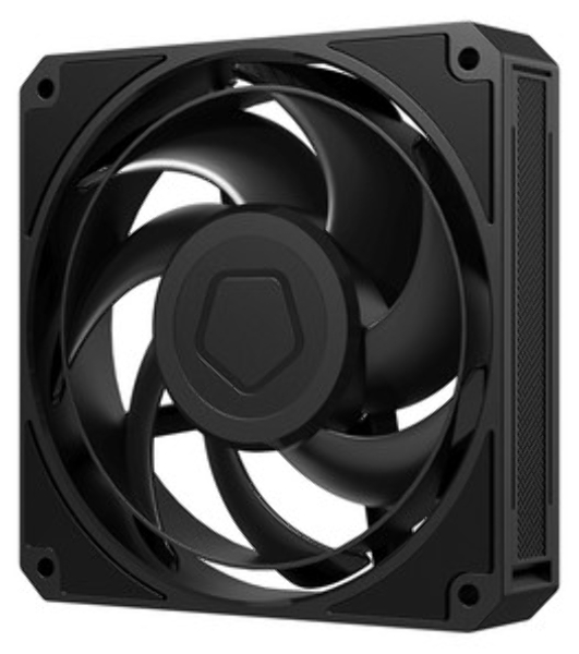 Вентилятор для корпуса ID-Cooling AT-120-K 120х120x15 черный 4-pin 36.5дБ Ret