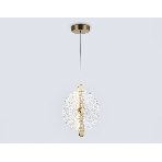 Светильник Ambrella light LH31147 BS/CL латунь/прозрачный 13W 3000K 280*60*350, фото8
