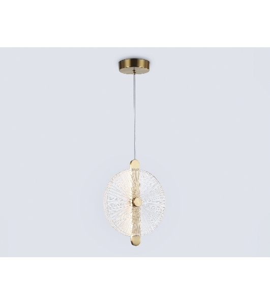 Светильник Ambrella light LH31147 BS/CL латунь/прозрачный 13W 3000K 280*60*350