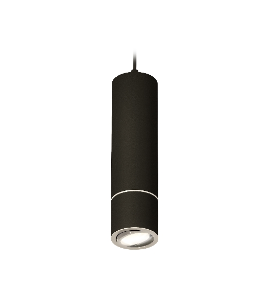 Светильник Ambrella Light XP7402040 SBK/PSL черный песок/серебро полированное MR16 GU5.3 (A2311, C7456, A2070, C7402, N7003)