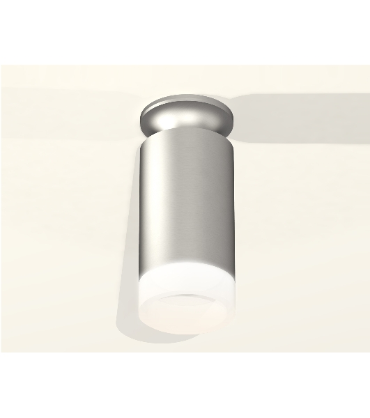 Светильник Ambrella Light XS6324081 SSL/MCH/FR серебро песок/хром матовый/белый матовый MR16 GU5.3 (N6904, C6324, N6248)
