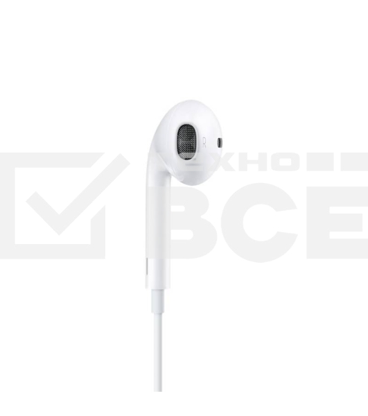 Гарнитура Apple MMTN2ZM/A белый EarPods with Lightning