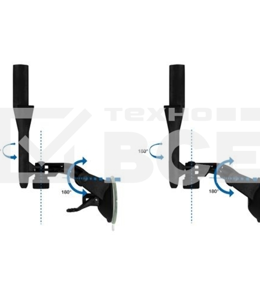 Сетевое оборудование UBIQUITI NS-WM крепление для Nanostation на стекло