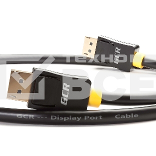Кабель Greenconnect 1.5m DisplayPort v1.2, 20M/20M, черный, 28/28 AWG, GCR-50709 GreenconnectКабель 1.5m DisplayPort v1.2, 20M/20M, черный, 28/28 AWG, GCR-50709
