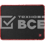 Игровой коврик DefenderBlack M 360x270x3 мм, ткань+резина, фото7