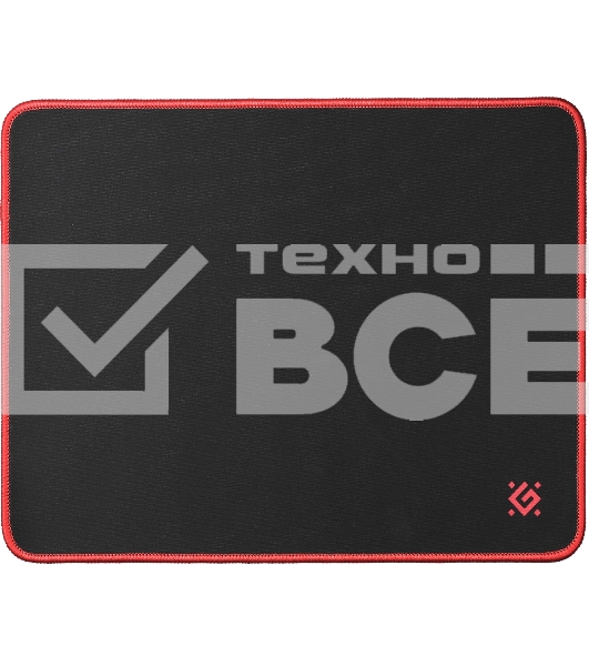 Игровой коврик DefenderBlack M 360x270x3 мм, ткань+резина